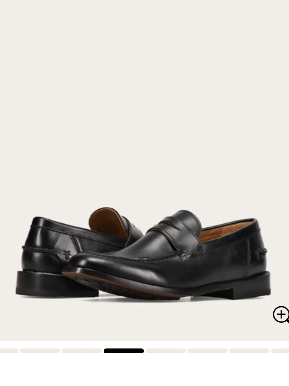 Frye Tyler Flex Penny Loafers in Black